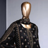 Zoya Embroidered Silk 3 Piece Un-Stitched Suit - 3, Women, 3Pcs Shalwar Suit, Rivaaj, Chase Value