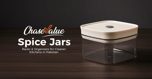 Spice Jars, Racks & Organizers for Cleaner Kitchens