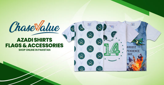 Azadi Shirts, Flags & Accessories – Shop Online in Pakistan