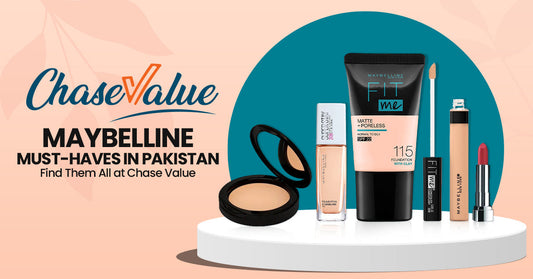 Maybelline Must-Haves in Pakistan—Find Them All at Chase Value