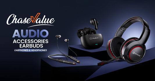 Audio Accessories–Earbuds, Earphones & Headphones