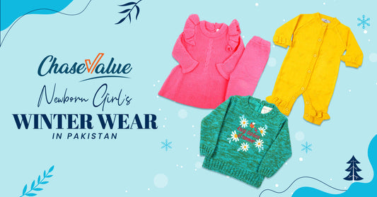 Newborn Girls Winter Wear in Pakistan
