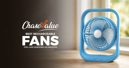 Best Rechargeable Fans for Load Shedding in Pakistan