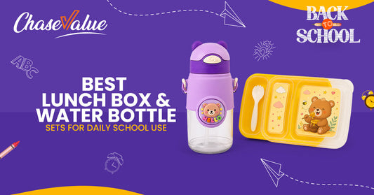 Best Lunch Box and Water Bottle Sets for Daily School Use