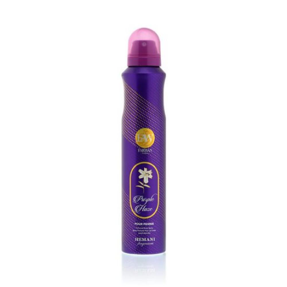 FAW Body Spray 200ml - Purple, Women Body Spray & Mist, Faw, Chase Value