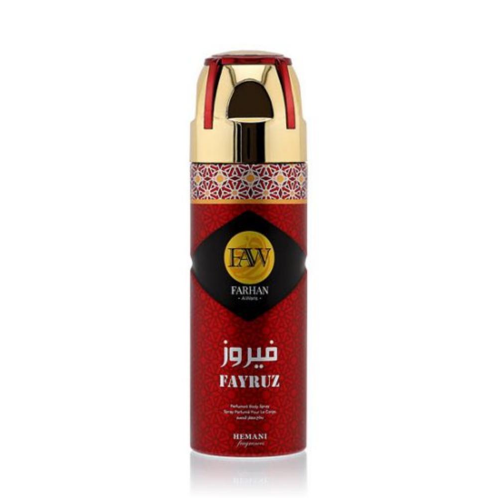 FAW Body Spray 200ml - Fayruz, Men Body Spray & Mist, Faw, Chase Value