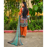 Malai Unstitched 3Pcs Suit V2 - 2, Women, 3Pcs Shalwar Suit, Chase Value, Chase Value