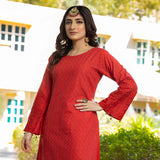 Schick Jaza Schiffli Embroidered Unstitched 2Pcs Suit V-4, Women, 2Pcs Shalwar Suit, MI Creation, Chase Value