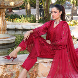 Summer Vibes By Dr. Haris Chikankari Lawn Unstitched 4 Pec Suit - 8, Women, 3Pcs Shalwar Suit, MI Creation, Chase Value