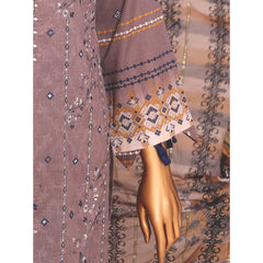Needle Wonder By Dr. Haris Printed & Embroidered Lawn Unstitched 3Pcs Suit - 1