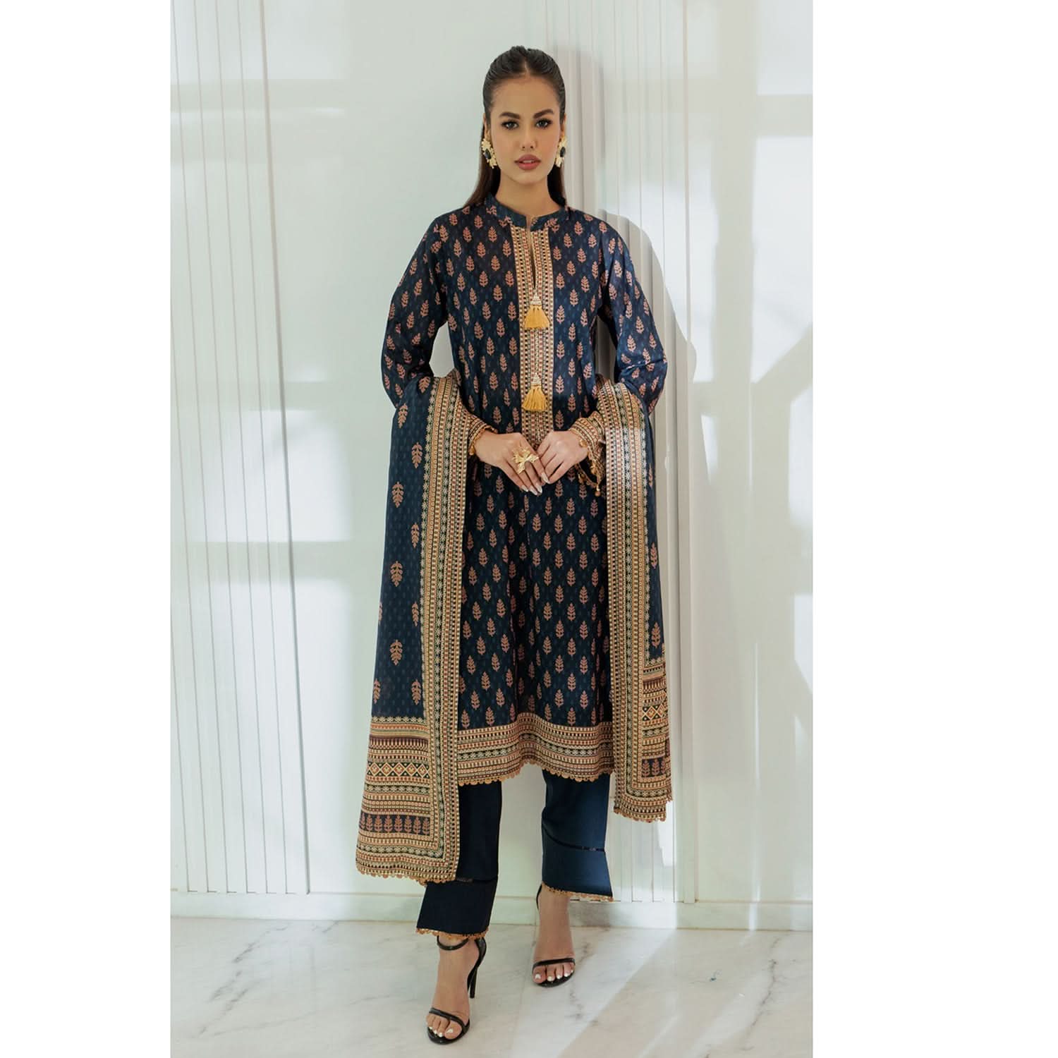 Salina Doriya Lawn By Regalia Unstitched 3 Pcs Suit - 1, Women, 3Pcs Shalwar Suit, Regalia Textiles, Chase Value