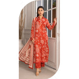 Zohra Classic By Motifz Lawn Digital Printed Unstitched Suit 3-Pcs - 1, Women, 3Pcs Shalwar Suit, Motifz, Chase Value