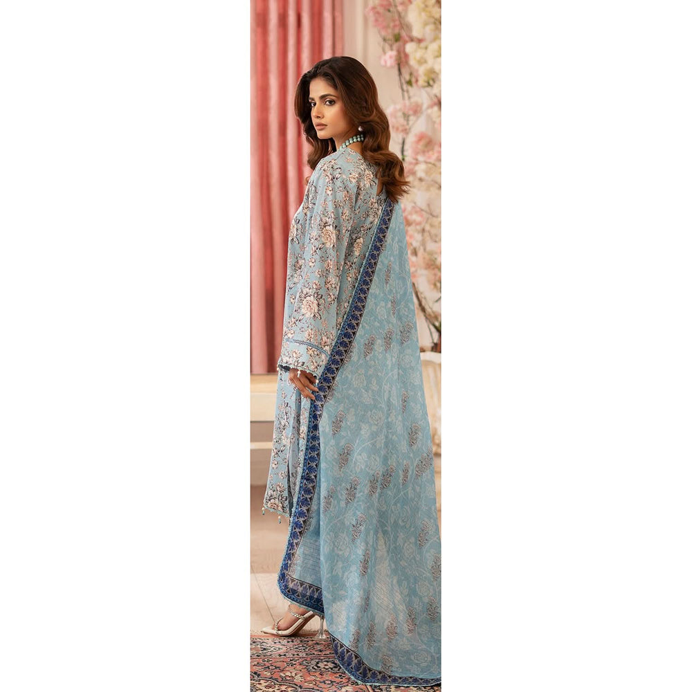 Al Zohaib Colors Digital Printed Unstitched Lawn 3 Pcs Suit - 1, Women, 3Pcs Shalwar Suit, Al-Zohaib Textiles, Chase Value
