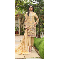 Schick Viscose Embroidered Un-sitiched 3pcs Suit  - 7