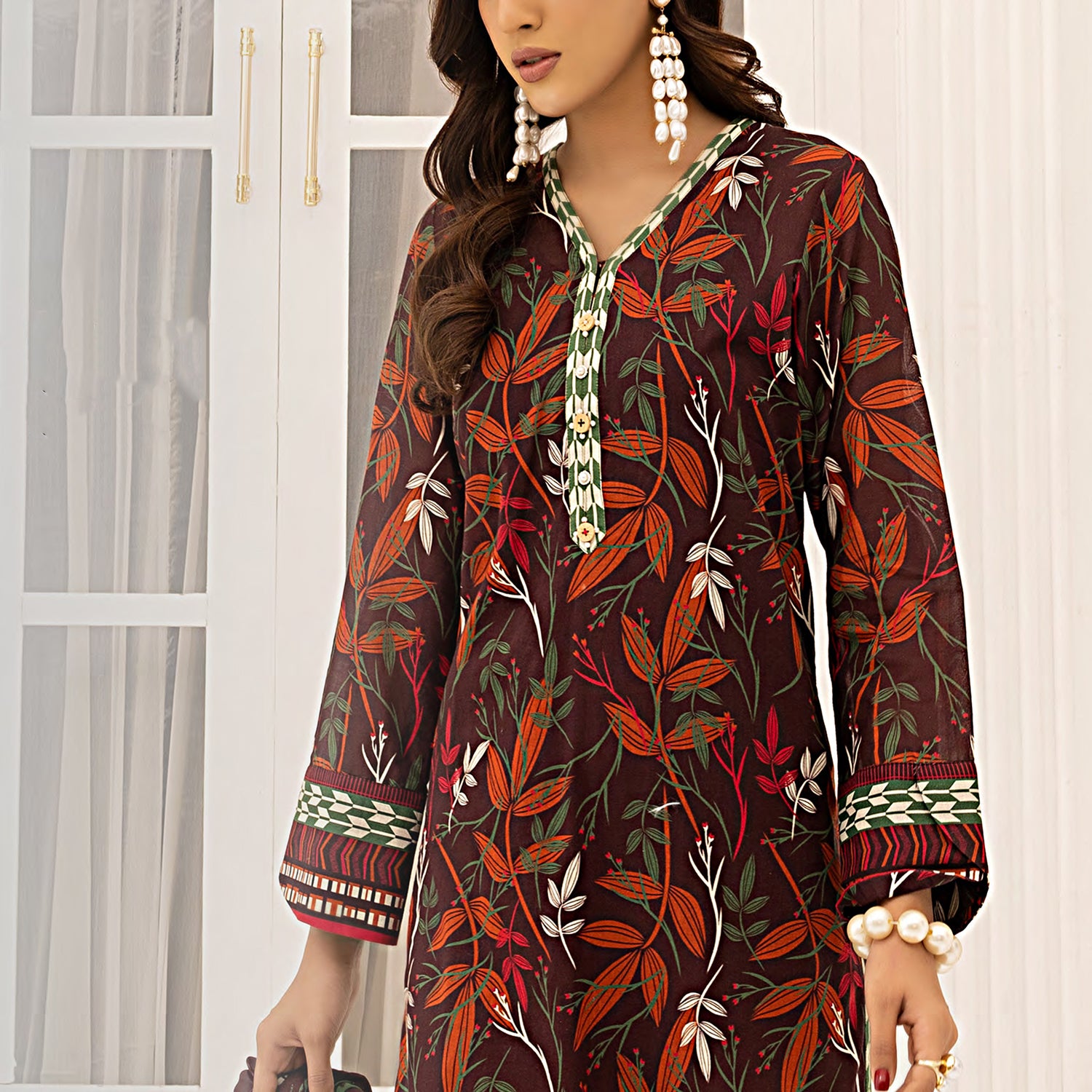 Sana & Sara Laira BY Salitex Lawn Printed Unstitched 3Pcs Suit - 66, Women, 3Pcs Shalwar Suit, Salitex, Chase Value