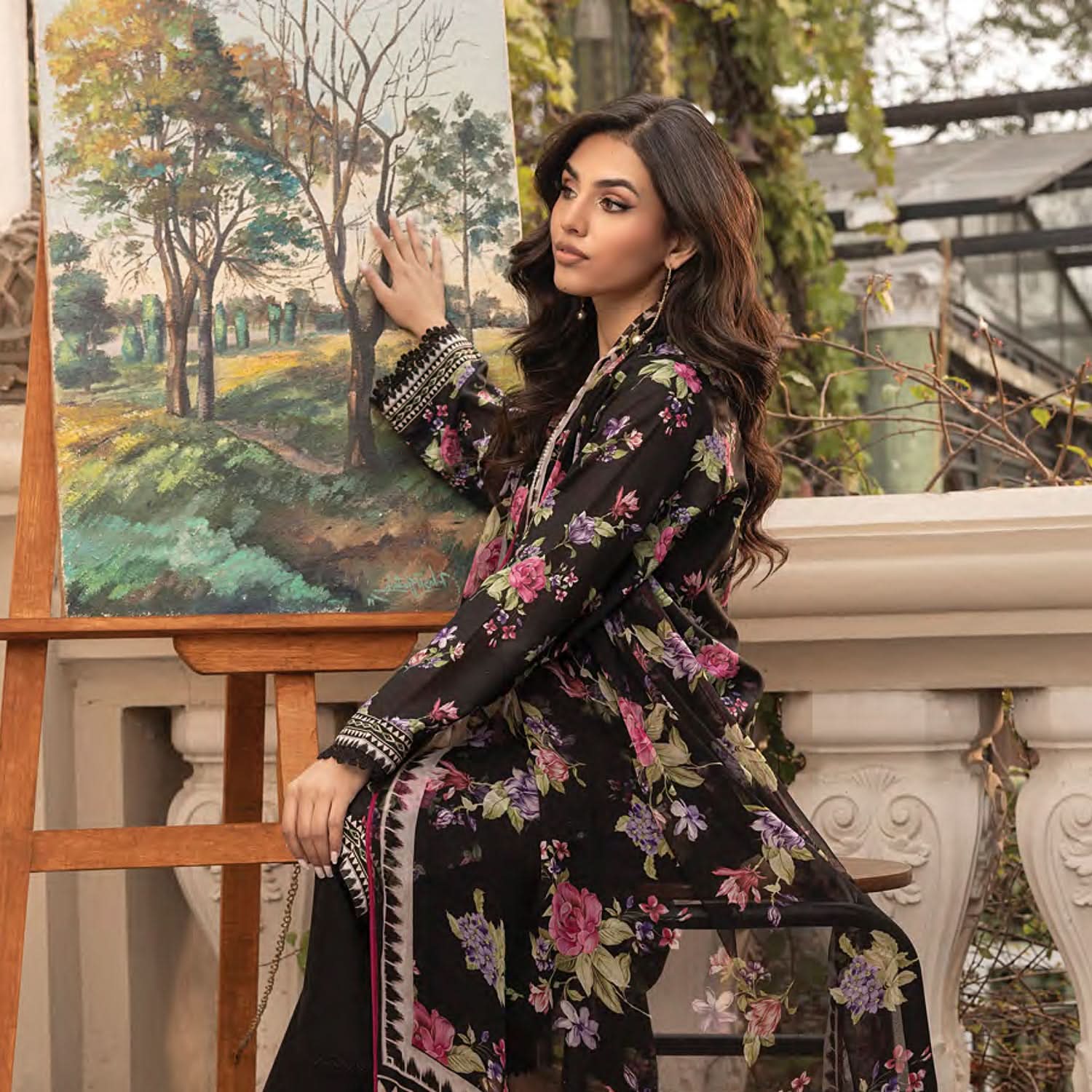 Komal By LSM Textiles Lawn Printed Unstitched 3Pcs Suit - LG-MM-0305, Women, 3Pcs Shalwar Suit, LSM Textiles, Chase Value