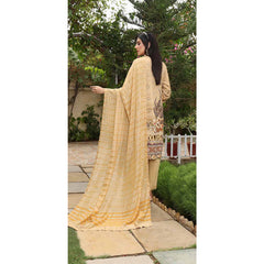 Schick Viscose Embroidered Un-sitiched 3pcs Suit  - 7