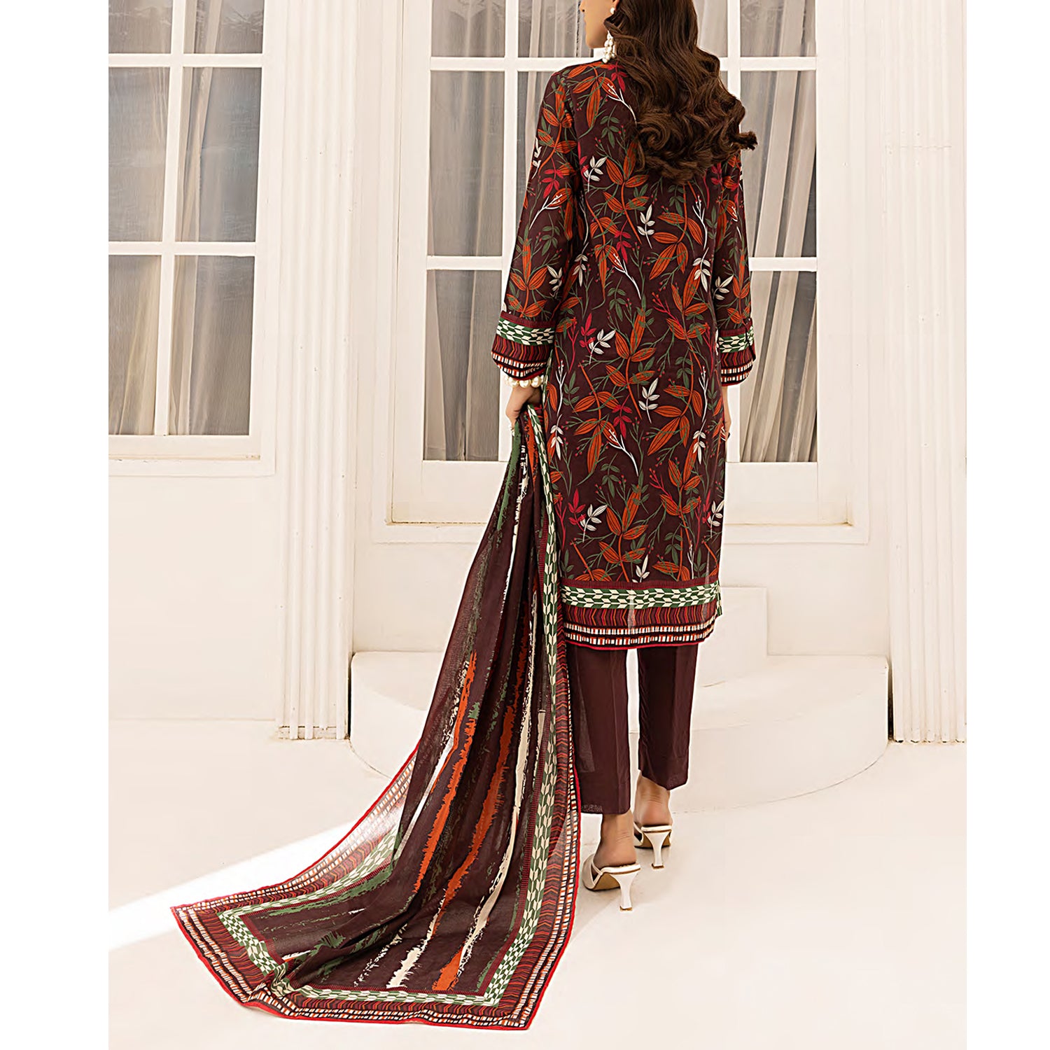 Sana & Sara Laira BY Salitex Lawn Printed Unstitched 3Pcs Suit - 66, Women, 3Pcs Shalwar Suit, Salitex, Chase Value