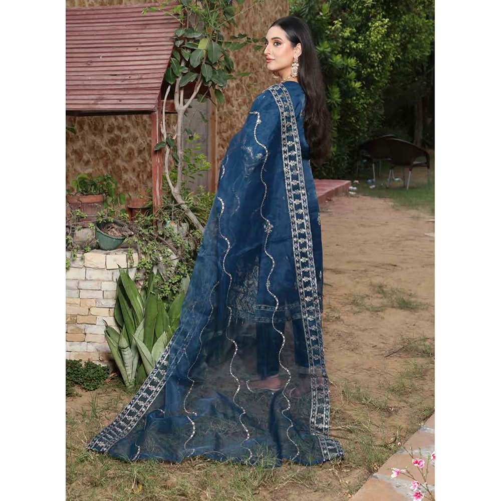 Schick Shehnai Embroidered Unstitched 3pcs Suit - 3, Women, 3Pcs Shalwar Suit, MI Creation, Chase Value