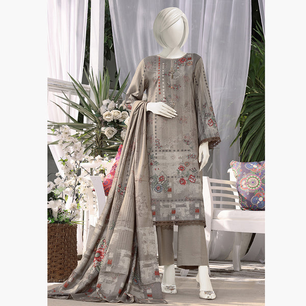 Aisha Alishba Shimmery Printed Unstitched 3Pcs Suit - 2575, Women, 3Pcs Shalwar Suit, VS Textiles, Chase Value