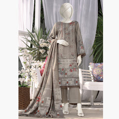 Aisha Alishba Shimmery Printed Unstitched 3Pcs Suit - 2575, Women, 3Pcs Shalwar Suit, VS Textiles, Chase Value