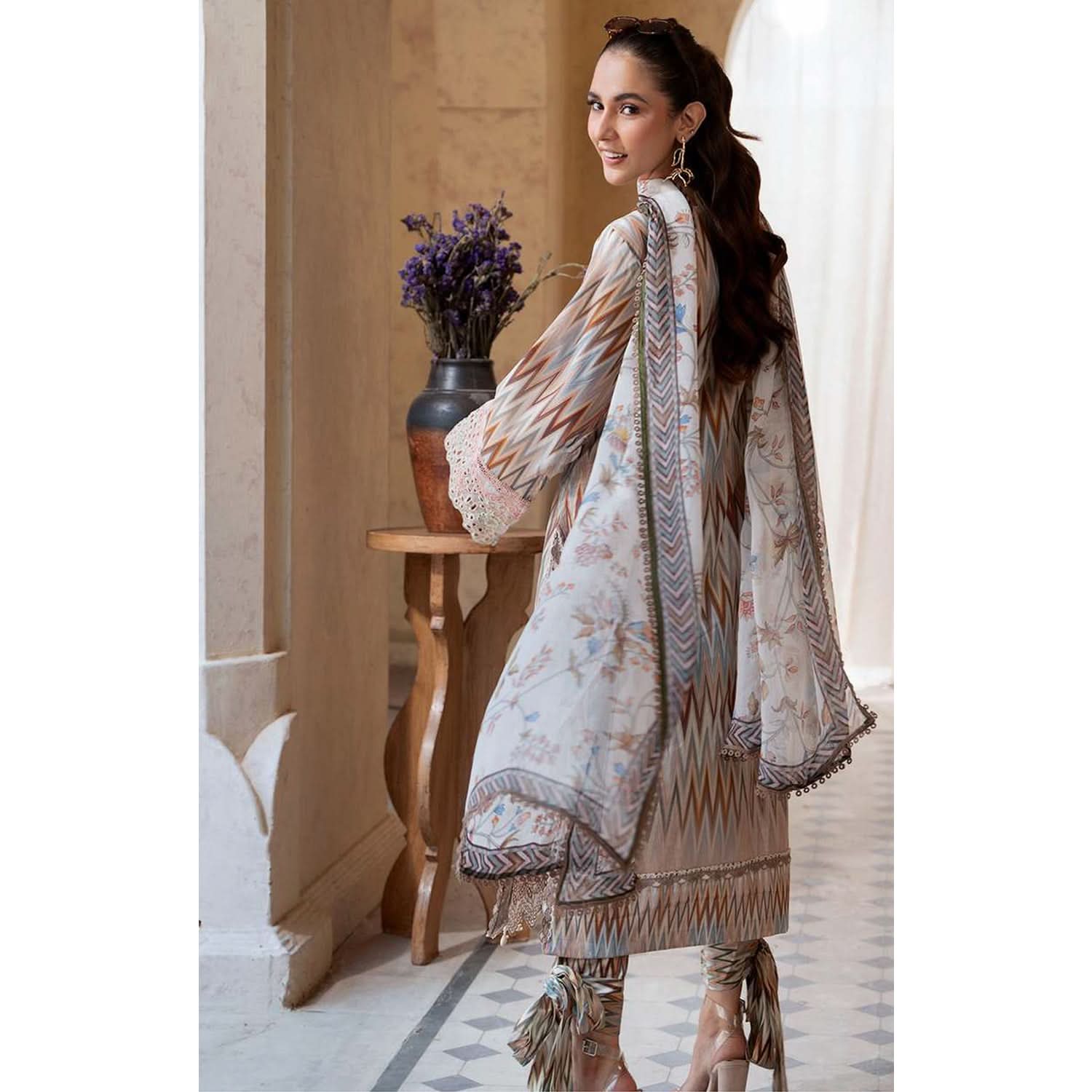 Sunshine Bloom By Al Zohaib Print Kari Lawn Unstitched 3 pcs Suit - 1, Women, 3Pcs Shalwar Suit, Al-Zohaib Textiles, Chase Value