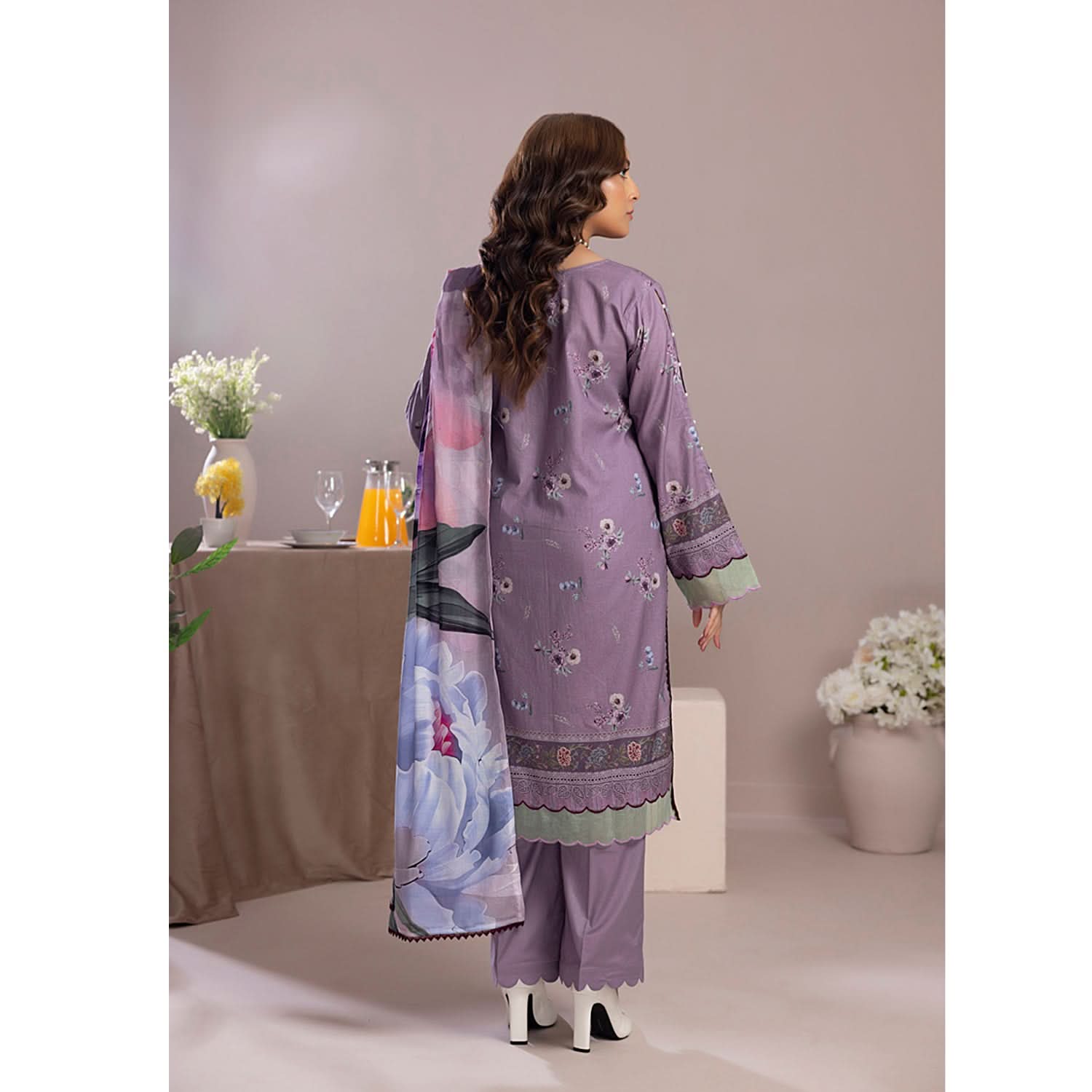Salina Weaving Dobby By Regalia Printed Lawn Unstitched 3 Pcs Suit - 1, Women, 3Pcs Shalwar Suit, Regalia Textiles, Chase Value