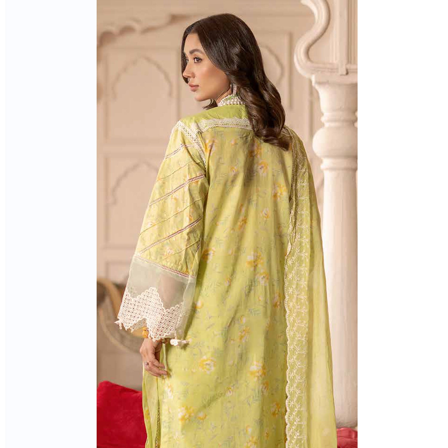 Sunshine Bloom By Al Zohaib Lawn Premium Unstitched 3 Pcs Suit - 1, Women, 3Pcs Shalwar Suit, Al-Zohaib Textiles, Chase Value