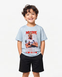 Valuables Boys' Mbappé Sublimation Half Sleeves T-Shirt