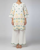 Valuables Women Fusion Embroidered 2-Piece Suit, Women Shalwar Suits, Chase Value, Chase Value