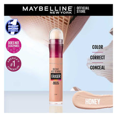 Maybelline New York Instant Age Rewind Eraser Dark Circles Treatment Concealer, 140 Honey, Concealer, Maybelline, Chase Value