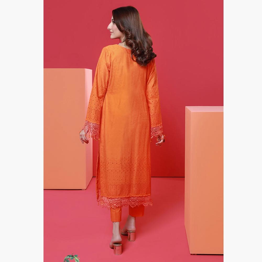 Jaza Schiffli Emroidered Lawn 2Pcs Unstitched Suit - 2, Women, 2Pcs Shalwar Suit, Mi Creation, Chase Value