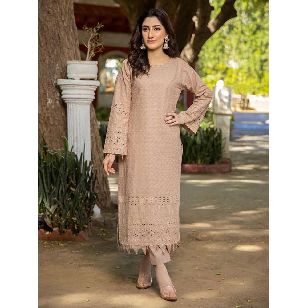 Schick Jaza Schiffli Embroidered Unstitched 2Pcs Suit V-4, Women, 2Pcs Shalwar Suit, MI Creation, Chase Value
