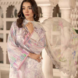 Sunshine Bloom By Al Zohaib Lawn Premium Unstitched 3 Pcs Suit - 2, Women, 3Pcs Shalwar Suit, Al-Zohaib Textiles, Chase Value
