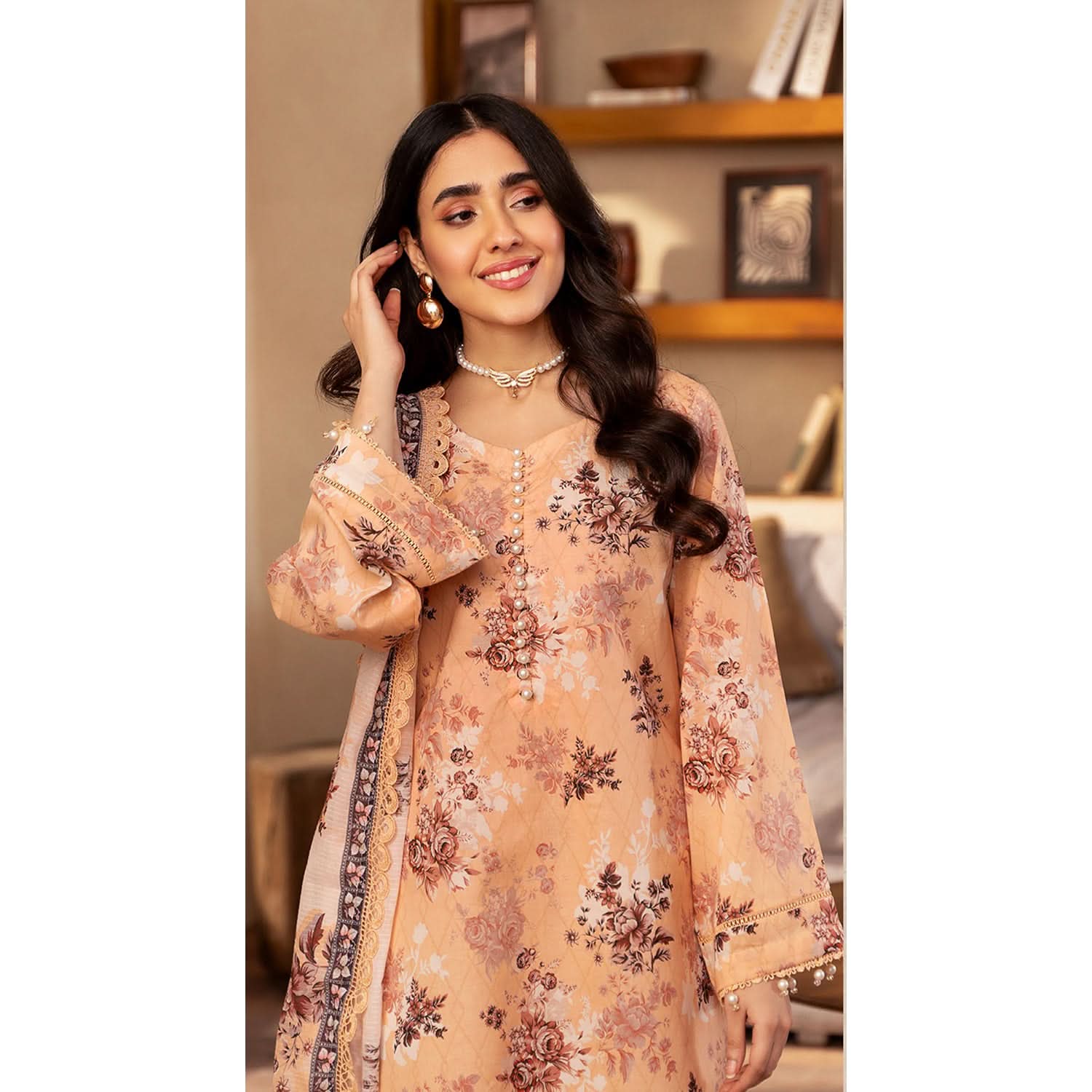 Al Zohaib Coco Popup Lawn 3 Piece Unstitched Suit - 2, Women, 3Pcs Shalwar Suit, Al-Zohaib Textiles, Chase Value