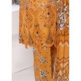 3D Daman kari By MI Creation Printed Lawn With Embroidered Unstitched 3Pcs Suit - 9, Women, 3Pcs Shalwar Suit, MI Creation, Chase Value