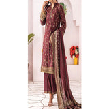 VS Daman Cambric Unstitched 3pcs Suit - 605-B, Women, 3Pcs Shalwar Suit, VS Textile, Chase Value
