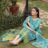 Schick Tulsi Chikankari Embroidered Un-stitched 3pcs Suit - 2, Women, 3Pcs Shalwar Suit, MI Creation, Chase Value