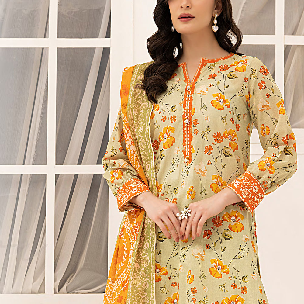 Sana & Sara Laira BY Salitex Lawn Printed Unstitched 3Pcs Suit - 69, Women, 3Pcs Shalwar Suit, Salitex, Chase Value