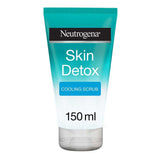 Neutrogena Skin Detox Cooling Scrub, All Skin Types, 150ml, Face Washes, Neutrogena, Chase Value