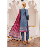 Shibra Printed Lawn Unstitched 3Pcs Suit - 5, Women, 3Pcs Shalwar Suit, Leeds Textile, Chase Value