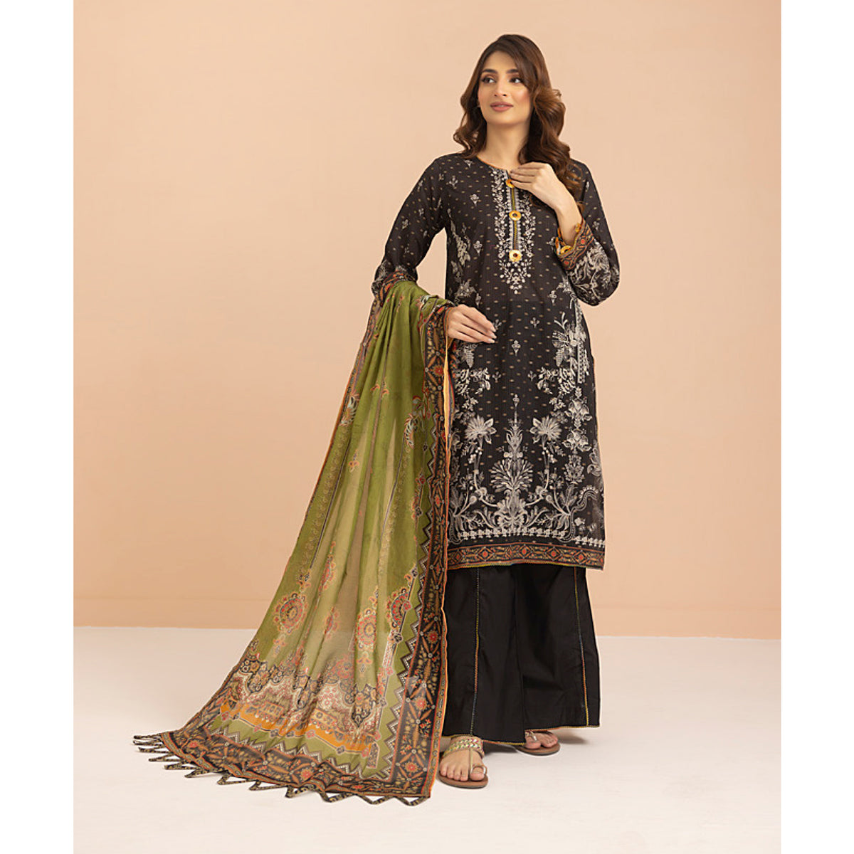 Salina Jacquard By Regalia Textile Printed Unstitched 3 Pcs Suit - 2, Women, 3Pcs Shalwar Suit, Regalia Textiles, Chase Value