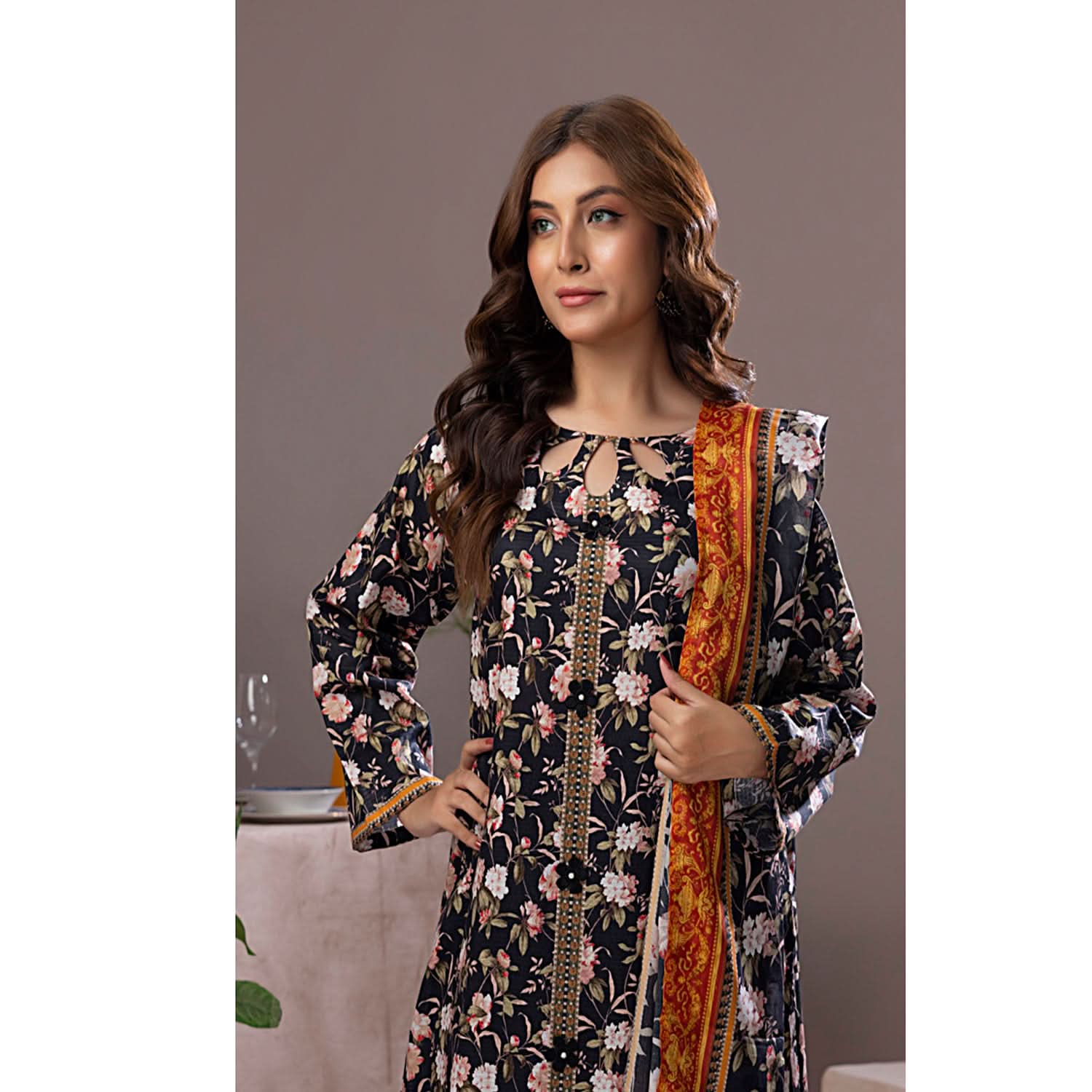 Salina Weaving Dobby By Regalia Printed Lawn Unstitched 3 Pcs Suit - 2, Women, 3Pcs Shalwar Suit, Regalia Textiles, Chase Value
