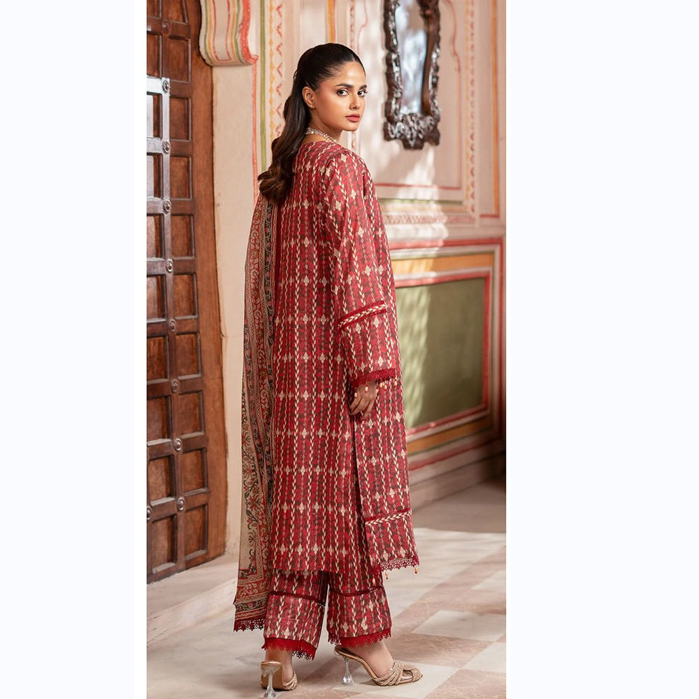 Colors Identic Separates By Al Zohaib Digital Printed 3 Pcs Suit - 3, Women, 3Pcs Shalwar Suit, Al-Zohaib Textiles, Chase Value