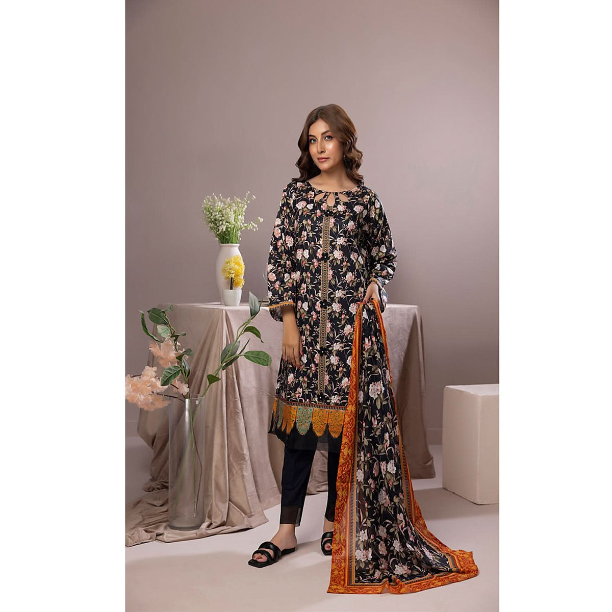 Salina Weaving Dobby By Regalia Printed Lawn Unstitched 3 Pcs Suit - 2, Women, 3Pcs Shalwar Suit, Regalia Textiles, Chase Value