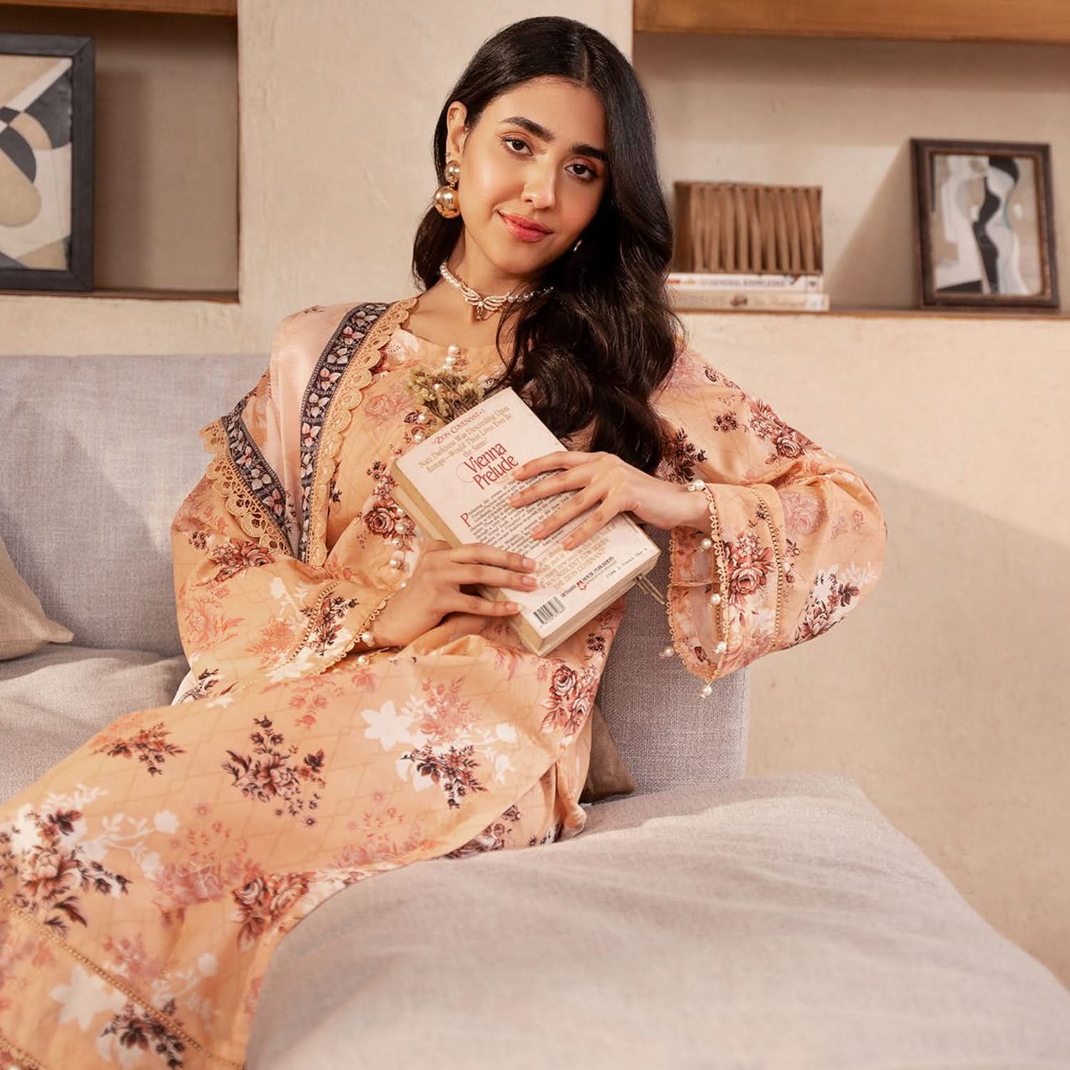 Al Zohaib Coco Popup Lawn 3 Piece Unstitched Suit - 2, Women, 3Pcs Shalwar Suit, Al-Zohaib Textiles, Chase Value
