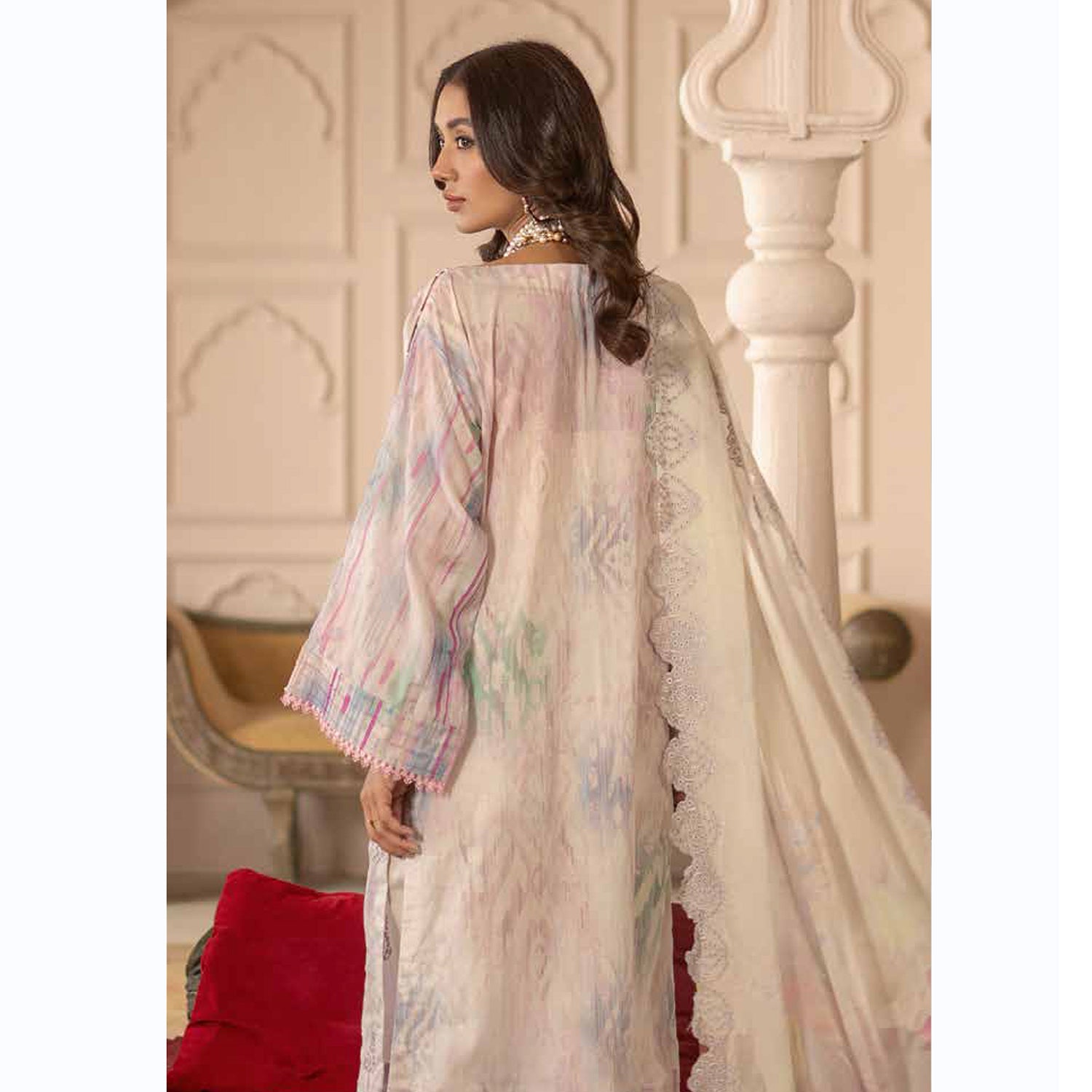 Sunshine Bloom By Al Zohaib Lawn Premium Unstitched 3 Pcs Suit - 2, Women, 3Pcs Shalwar Suit, Al-Zohaib Textiles, Chase Value