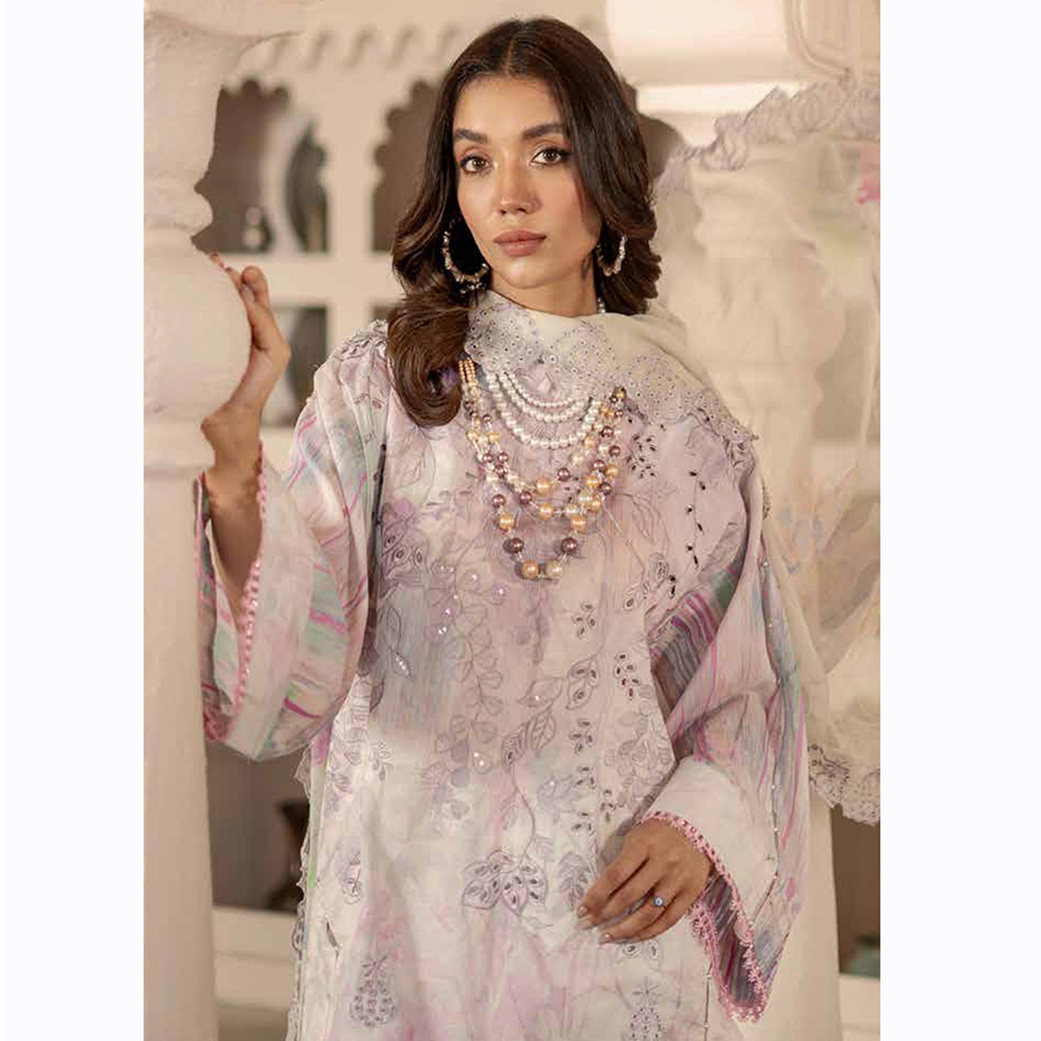 Sunshine Bloom By Al Zohaib Lawn Premium Unstitched 3 Pcs Suit - 2, Women, 3Pcs Shalwar Suit, Al-Zohaib Textiles, Chase Value