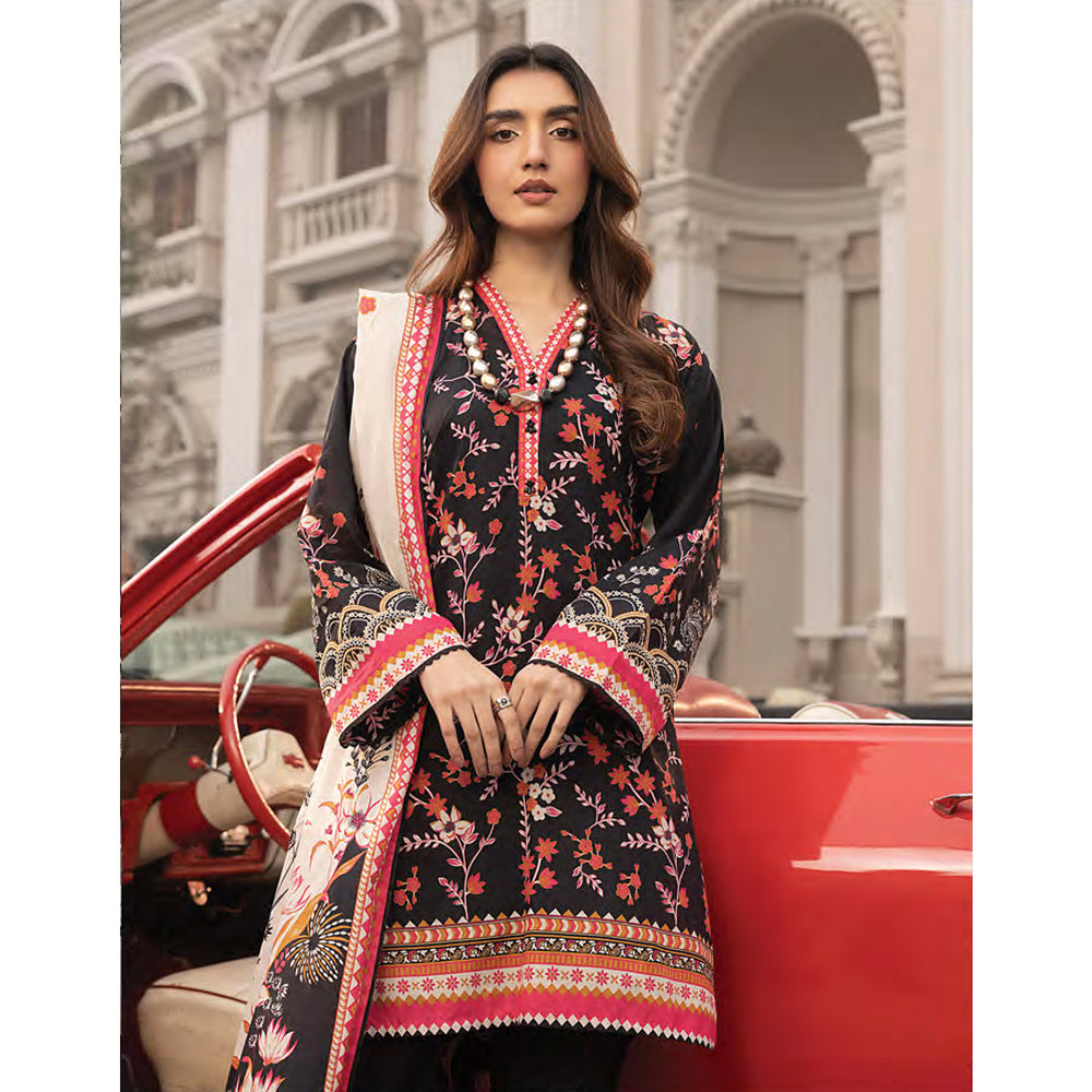 Komal By LSM Textiles Lawn Printed Unstitched 3Pcs Suit - LG-RL-0167, Women, 3Pcs Shalwar Suit, LSM Textiles, Chase Value