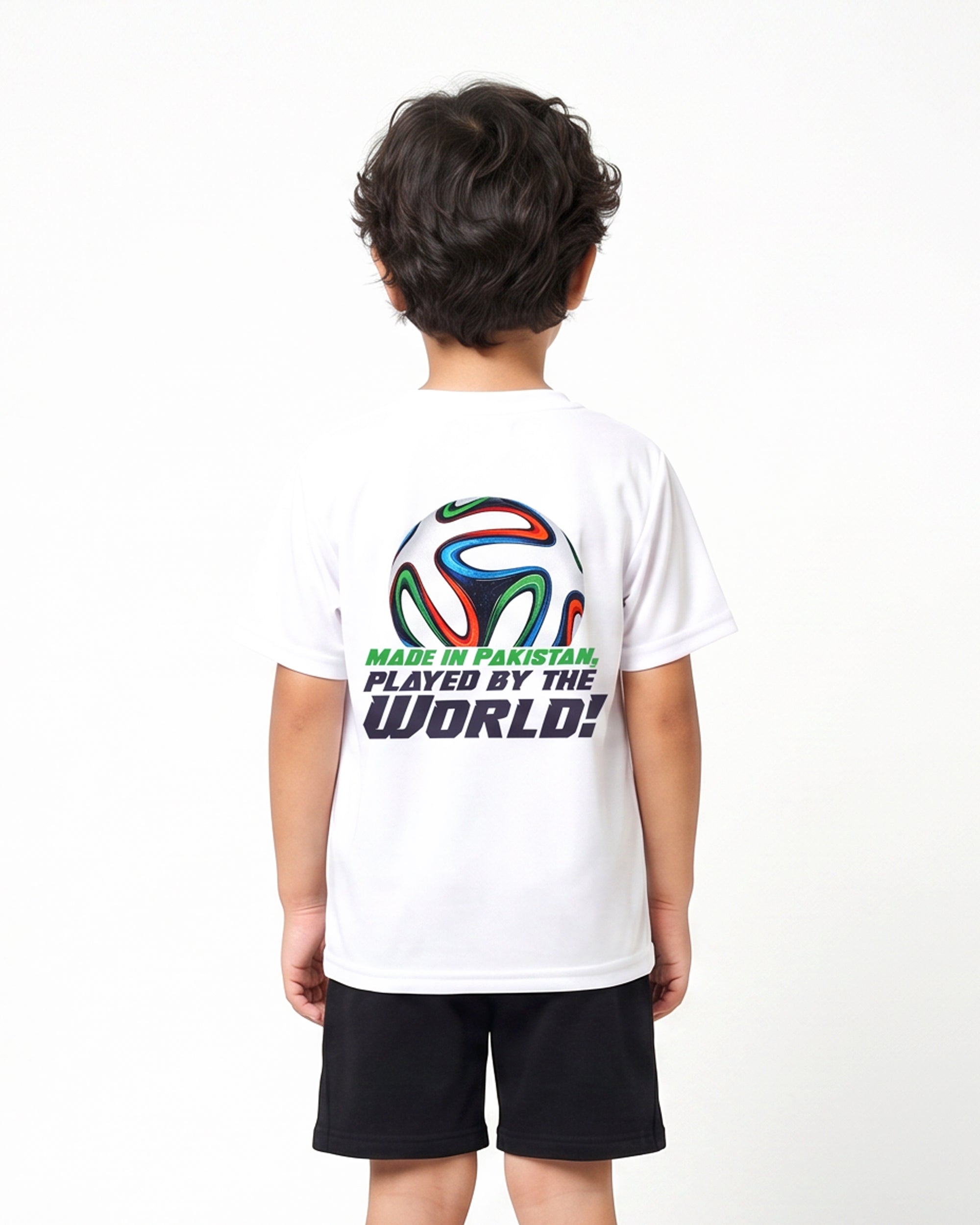 Valuables Boys' Play by the World Sublimation Half Sleeves T-Shirt
